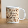 Tasse Objekte Weiß Zeit der Liebe Leopard foto N° 1