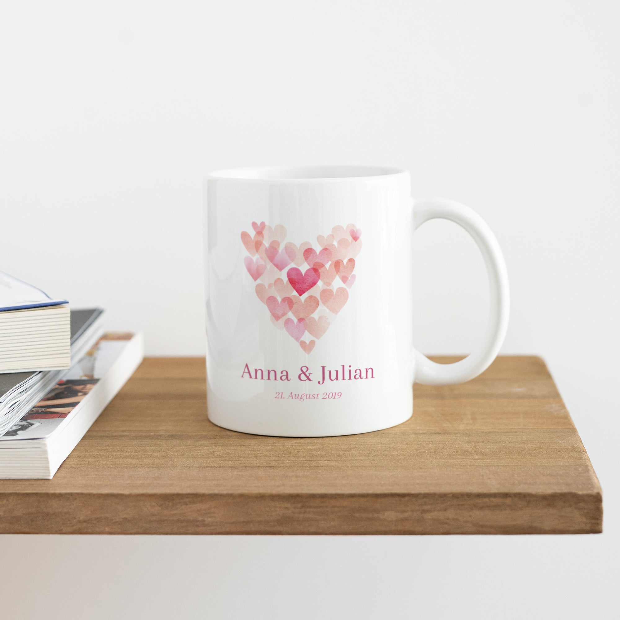 Tasse Objekte Weiß Nur Liebe II foto N° 4