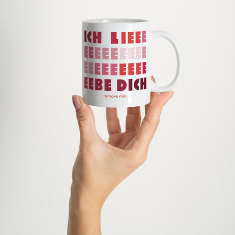 Tasse Objekte Weiß Ich liebe dich