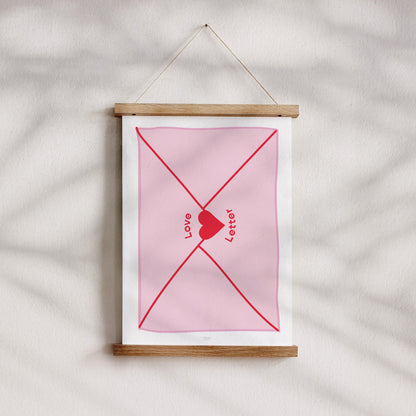 Poster Objekte Porträt Liebesbrief foto N° 4