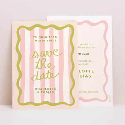 Datum merken Hochzeit Portrait Lisette foto N° 1