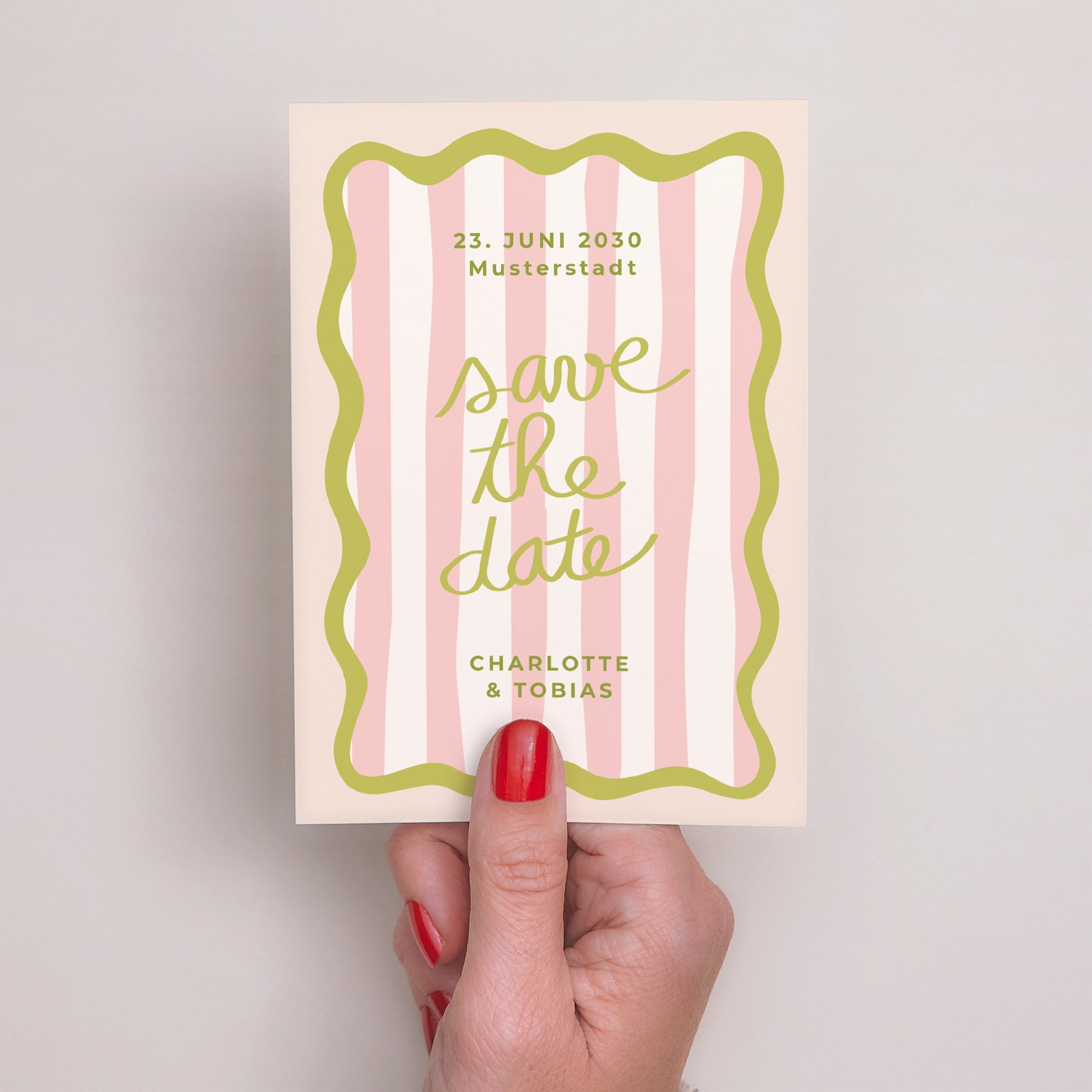 Datum merken Hochzeit Portrait Lisette foto N° 2