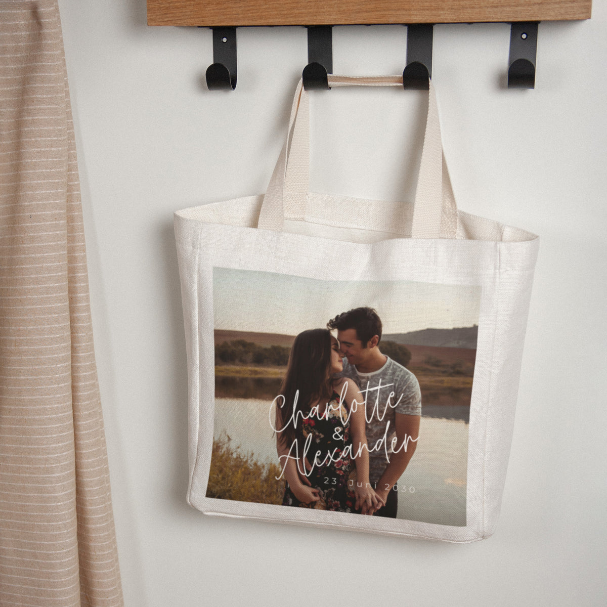 Tote bag Objekte Tragehenkel Für immer foto