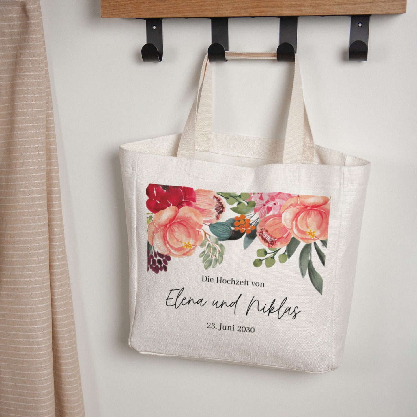 Tote bag Objekte Tragehenkel Pops Blumen foto N° 1