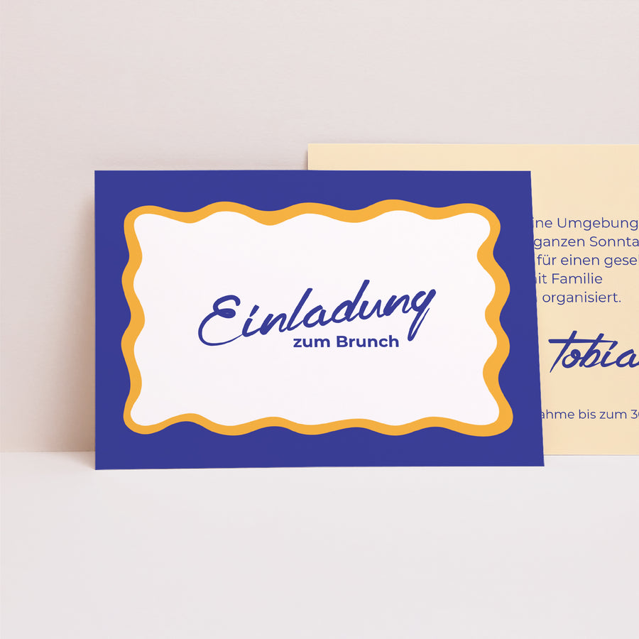 Beilegekarte Hochzeit Landschaft Wie ein Sommergefühl foto