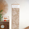 Kindermesslatte Geburt Papier Kraft Buntstift Blumen foto N° 3