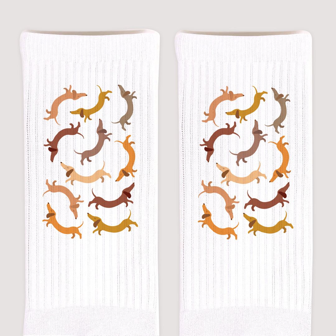 Kindersocken Geburt Weiße Hot Dog foto N° 3