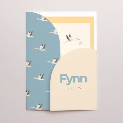 Geburtskarte Hülle für 2 Karten Sonderlieferung foto N° 1