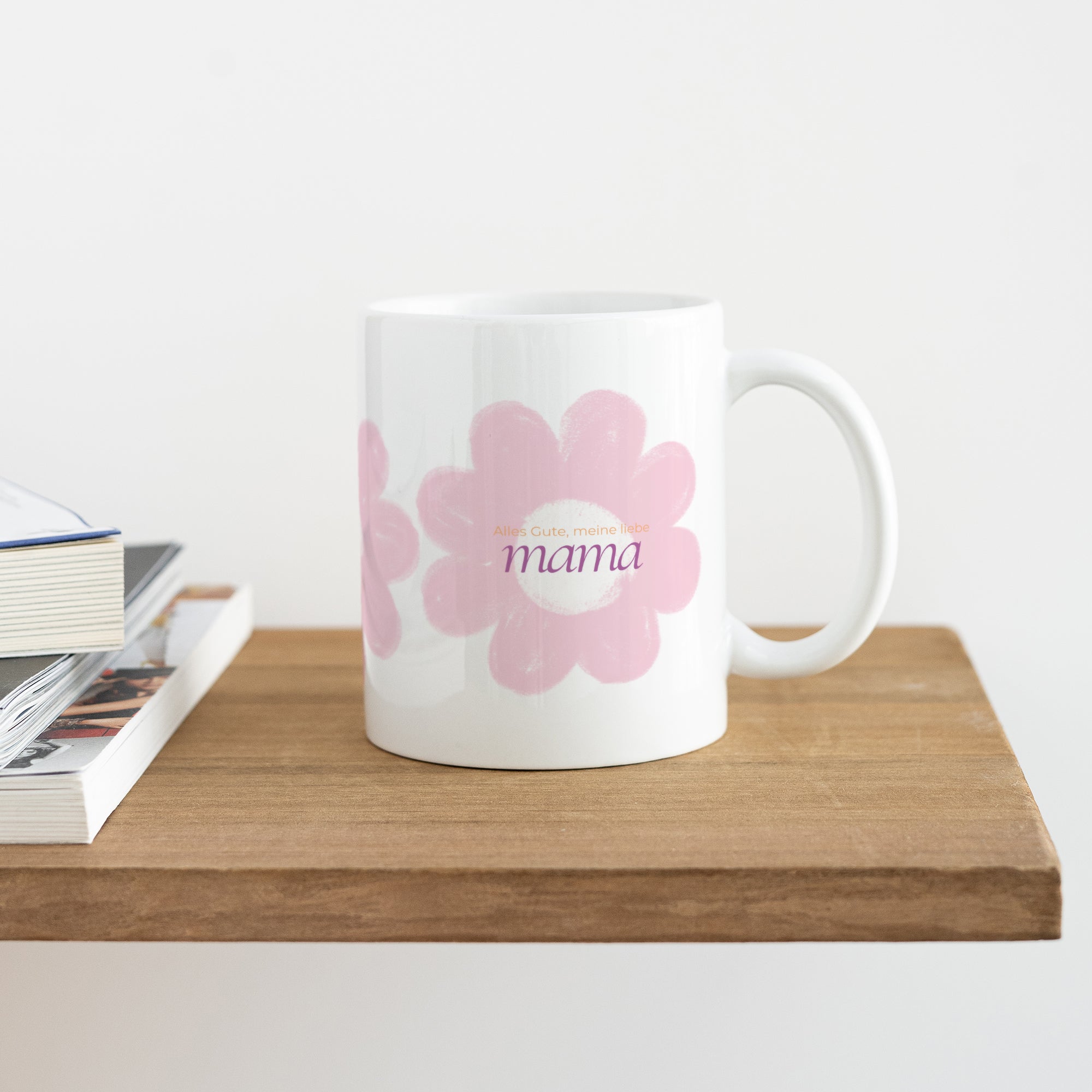 Tasse Objekte Weiß Grosse Blumen foto N° 4