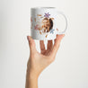 Tasse Objekte Weiß Blumenkranz foto N° 2