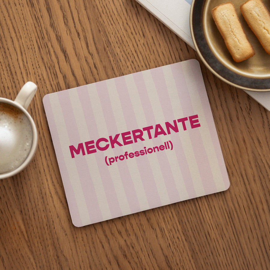 Mousepad Objekte Rechteck Meckertante foto