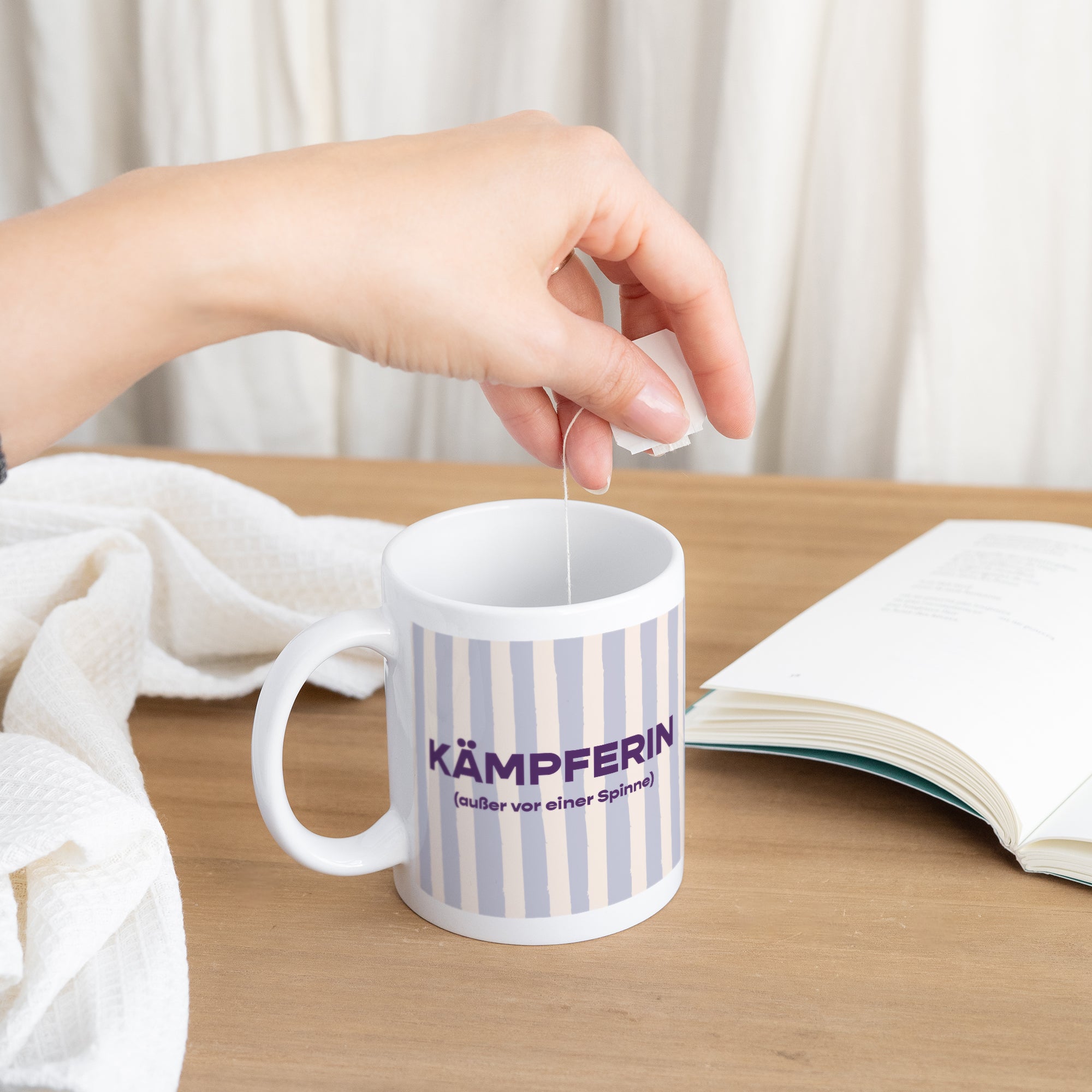 Tasse Objekte Weiß Kämpferin foto N° 3