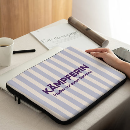 Laptophülle Objekte 15 Zoll Kämpferin foto N° 2
