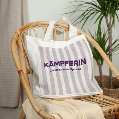 Tote bag Objekte Tragehenkel Kämpferin foto N° 2