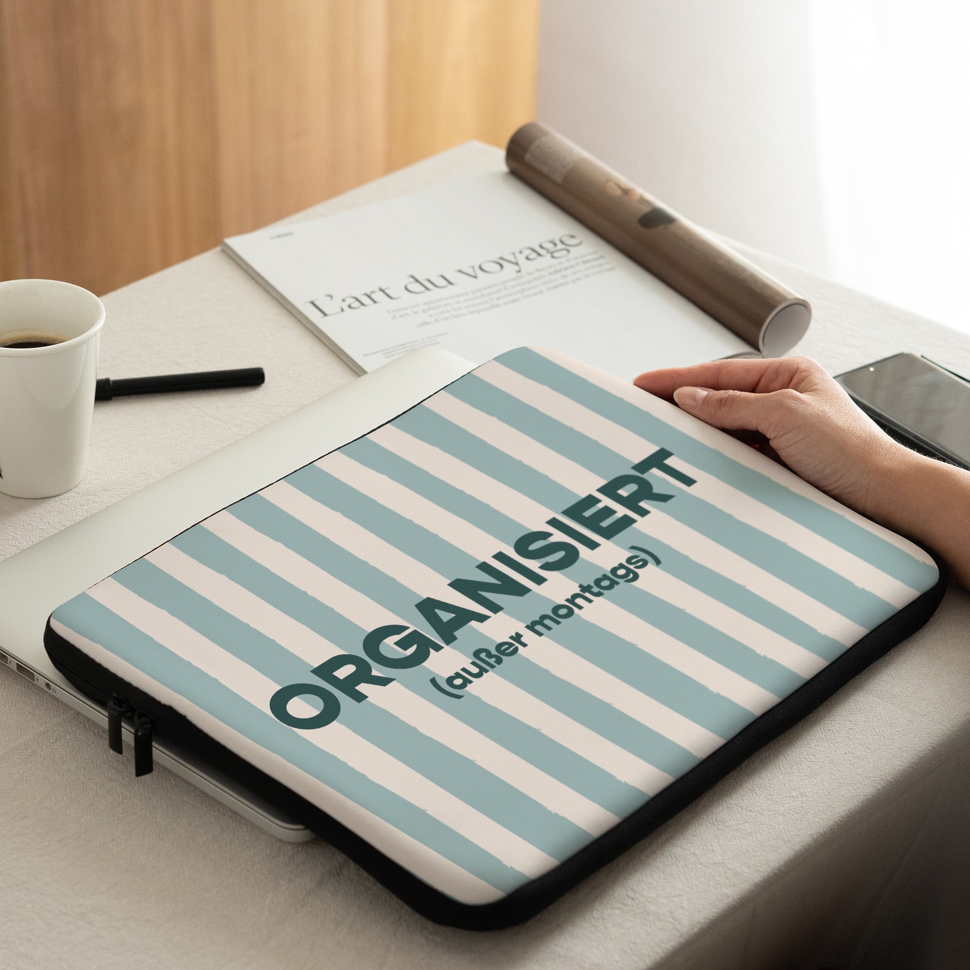 Laptophülle Objekte 15 Zoll Organisiert foto N° 2