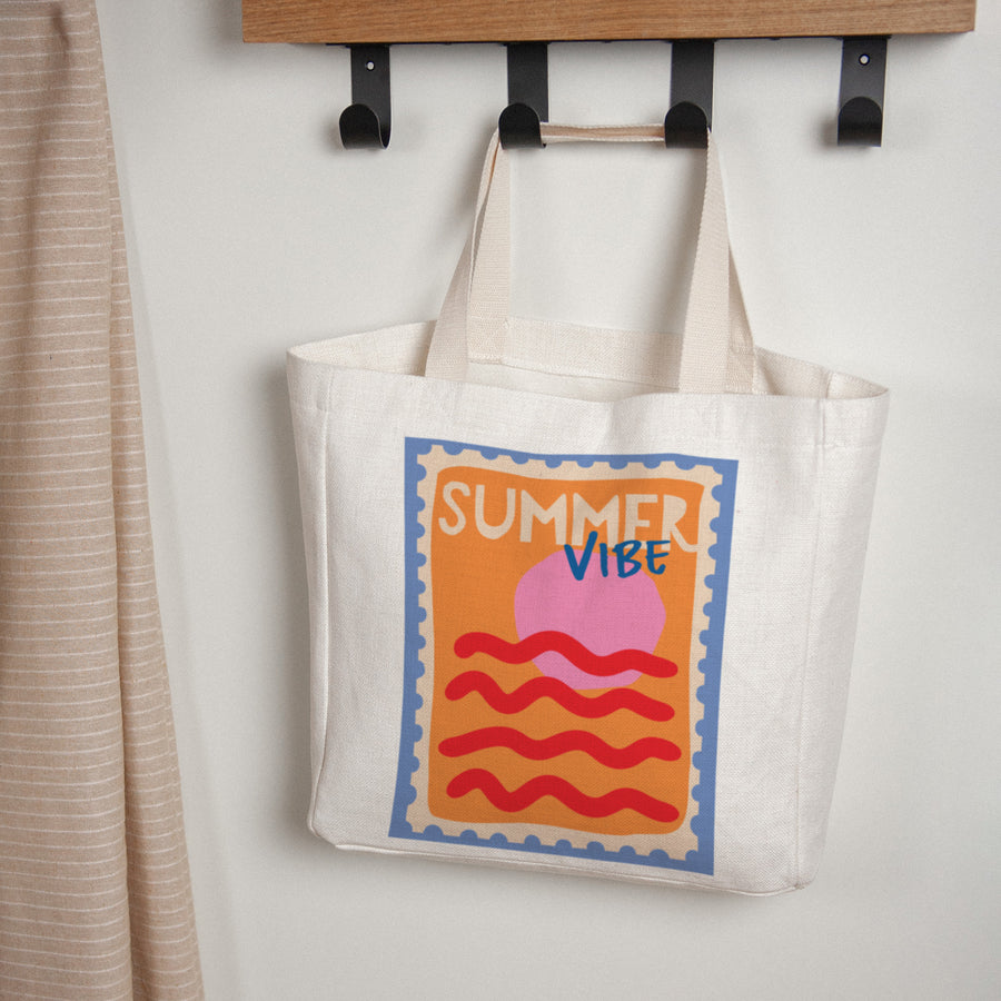 Tote bag Objekte Tragehenkel Summer vibe foto