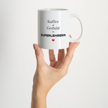 Tasse Objekte Weiß Goldene Meisterin