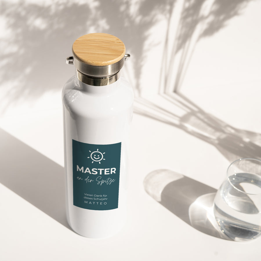 Trinkflasche Objekte 75 cl Meister an der Spitze foto