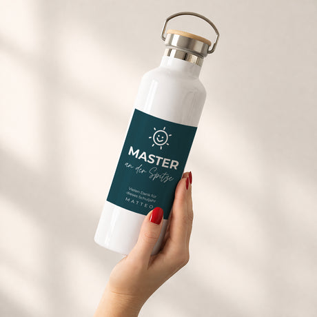 Trinkflasche Objekte 75 cl Meister an der Spitze