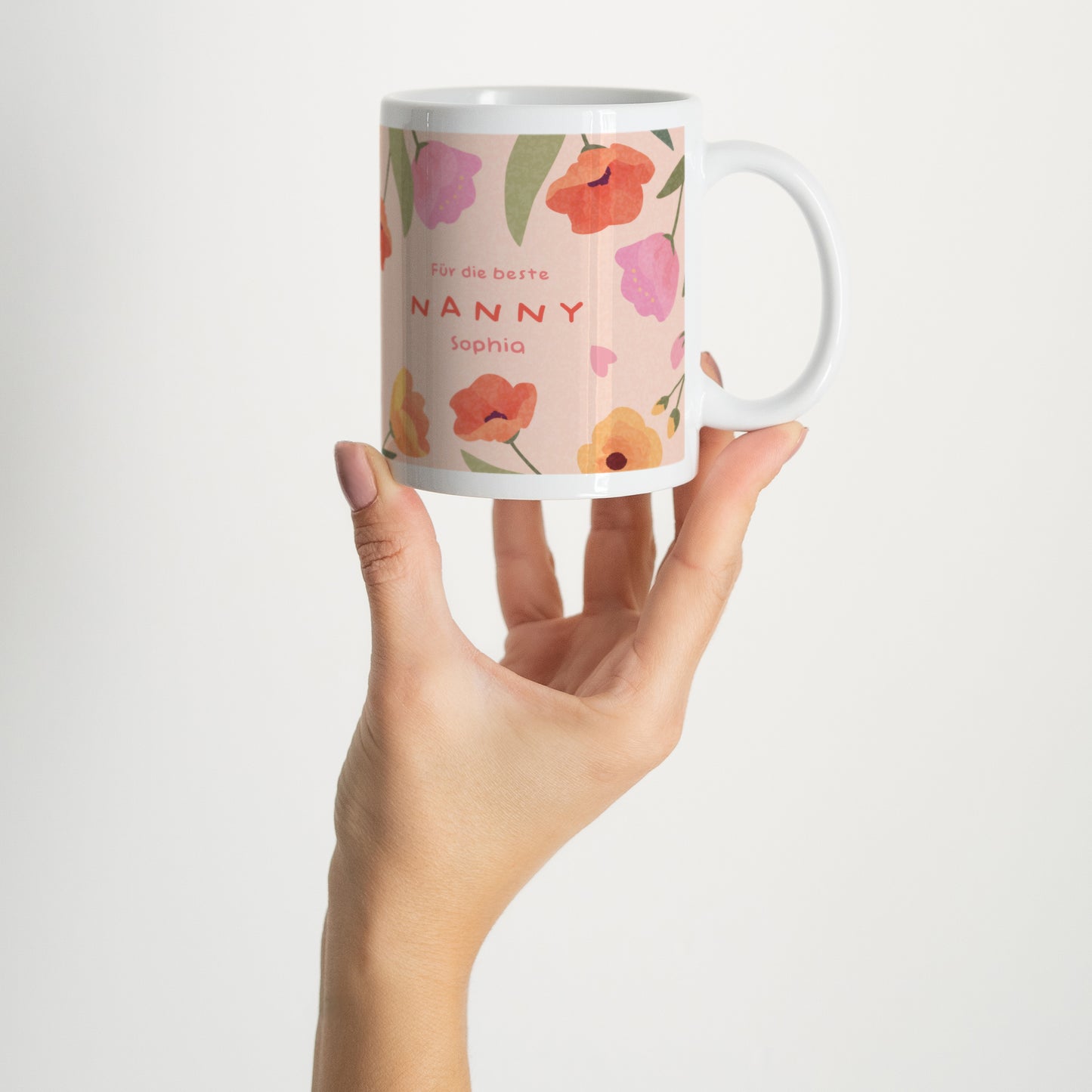 Tasse Objekte Weiß Sanftheit der Kinderfrau foto N° 2