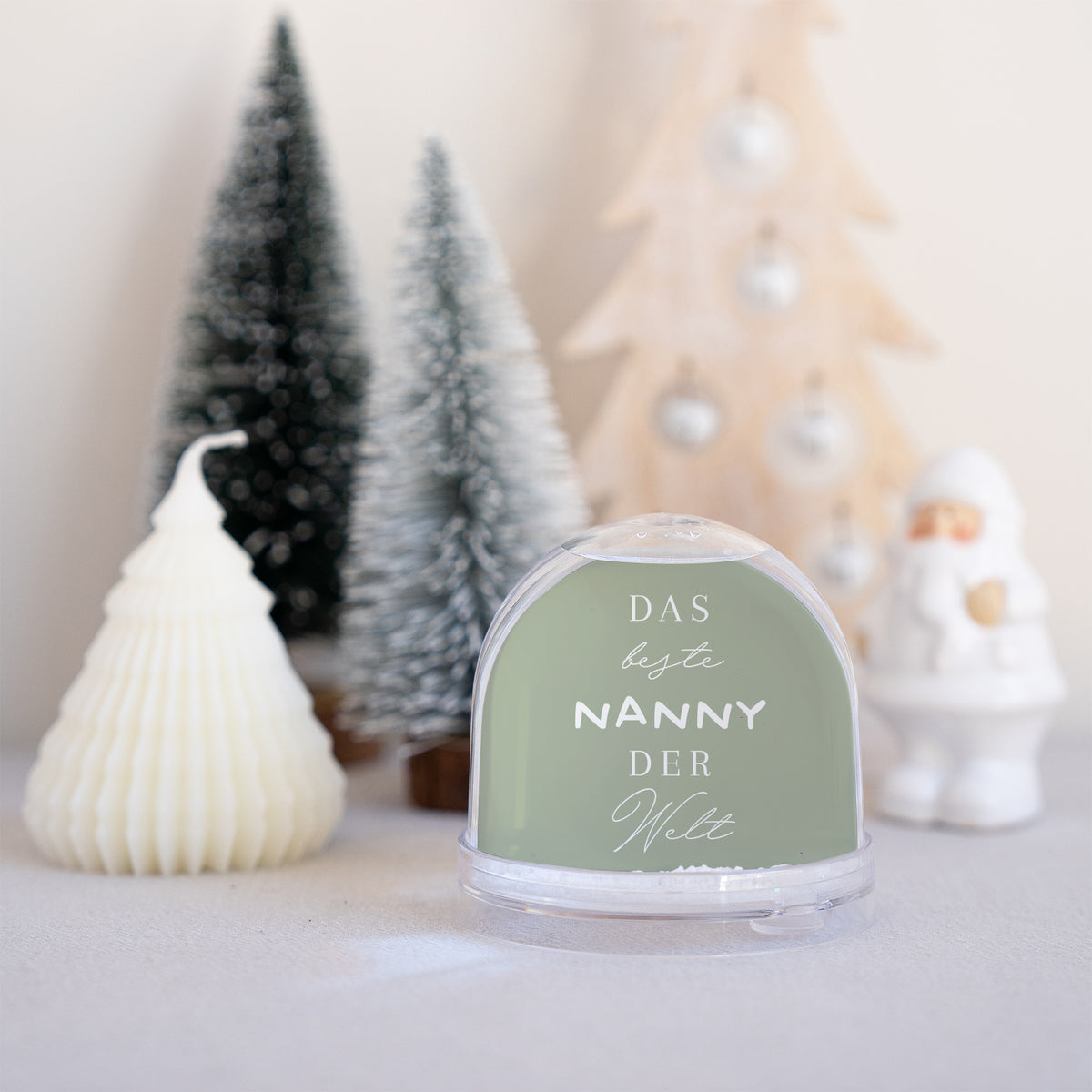 Schneekugel Glass Beste Nanny der Welt foto N° 5