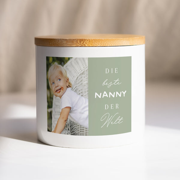 Keramiktopf 48 cl Beste Nanny der Welt foto