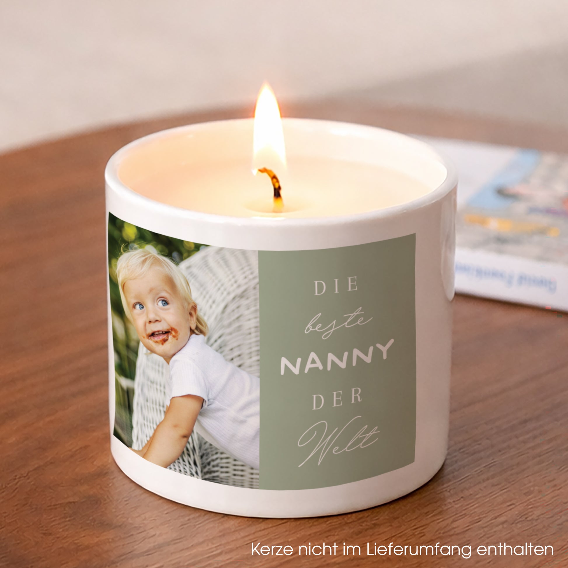 Kerzenhalter 48 cl Beste Nanny der Welt foto N° 1