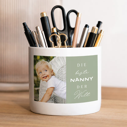 Stiftehalter 48 cl Beste Nanny der Welt foto N° 1