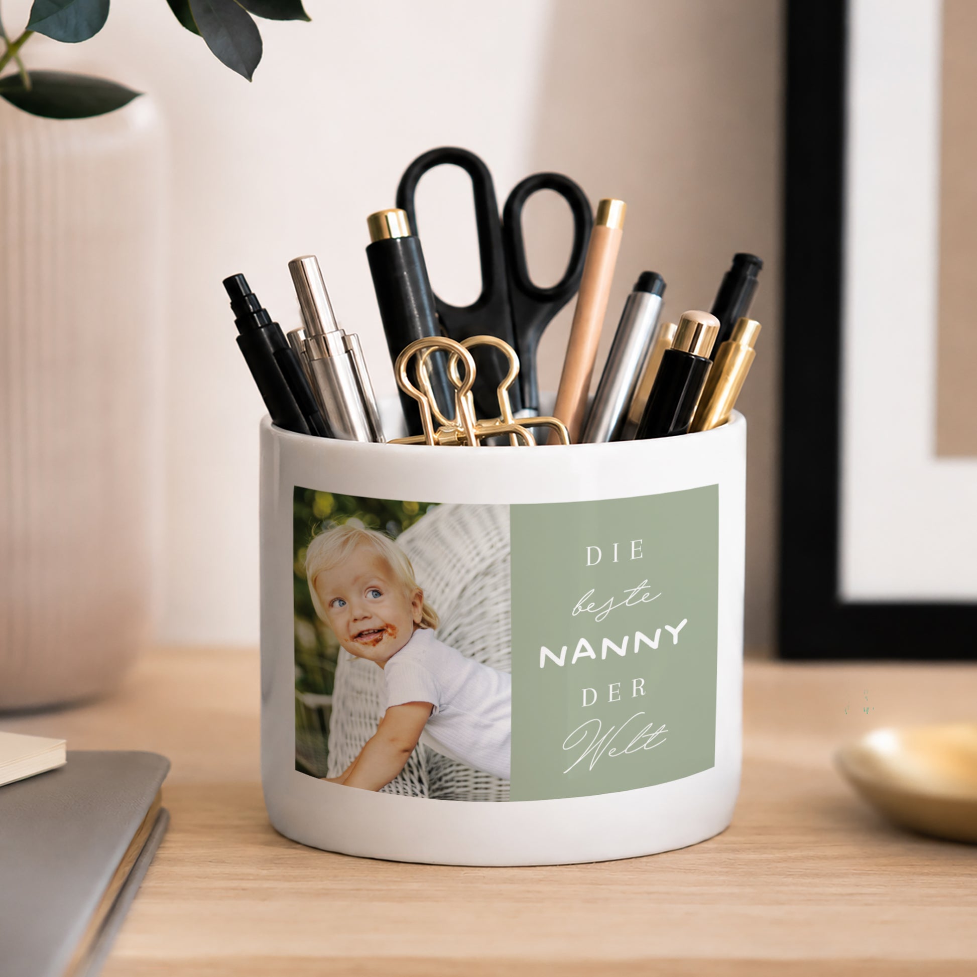 Stiftehalter 48 cl Beste Nanny der Welt foto N° 2