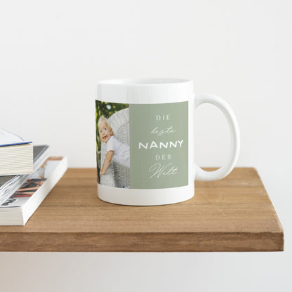 Tasse Objekte Weiß Beste Nanny der Welt foto N° 4