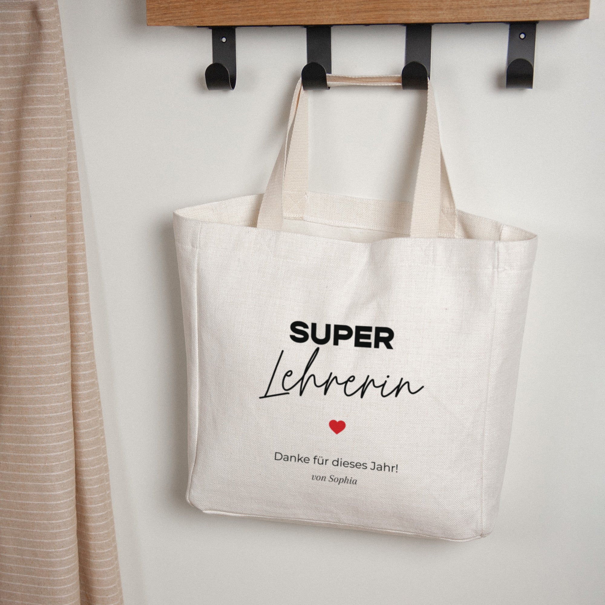 Tote bag Objekte Tragehenkel Danke Meisterin III foto N° 1
