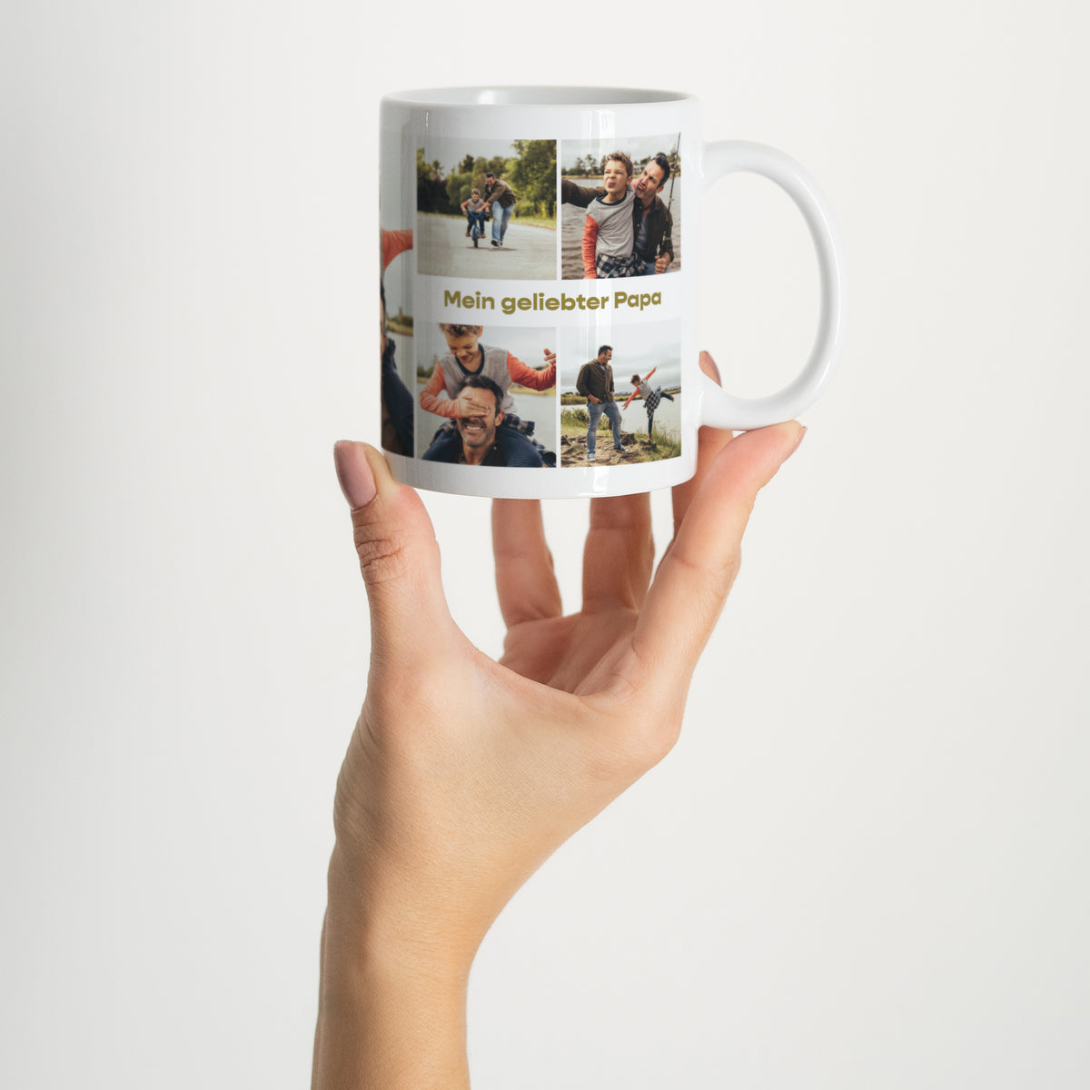 Tasse Objekte Weiß Momente mit Papa foto N° 2