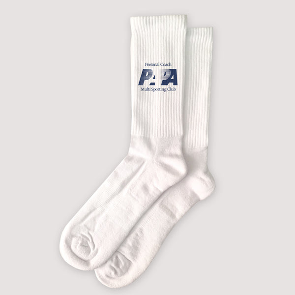 Herrensocken Weiße Coach Papa foto