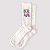 Herrensocken Weiße Papa Lova Liga foto N° 1