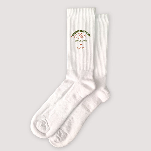 Herrensocken Weiße Vaterclub foto