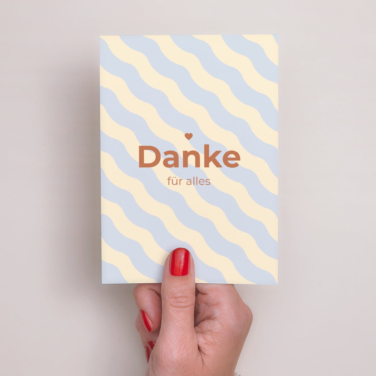 Dankeskarte Geburt Porträt Bunte Wellen Jungs foto N° 2