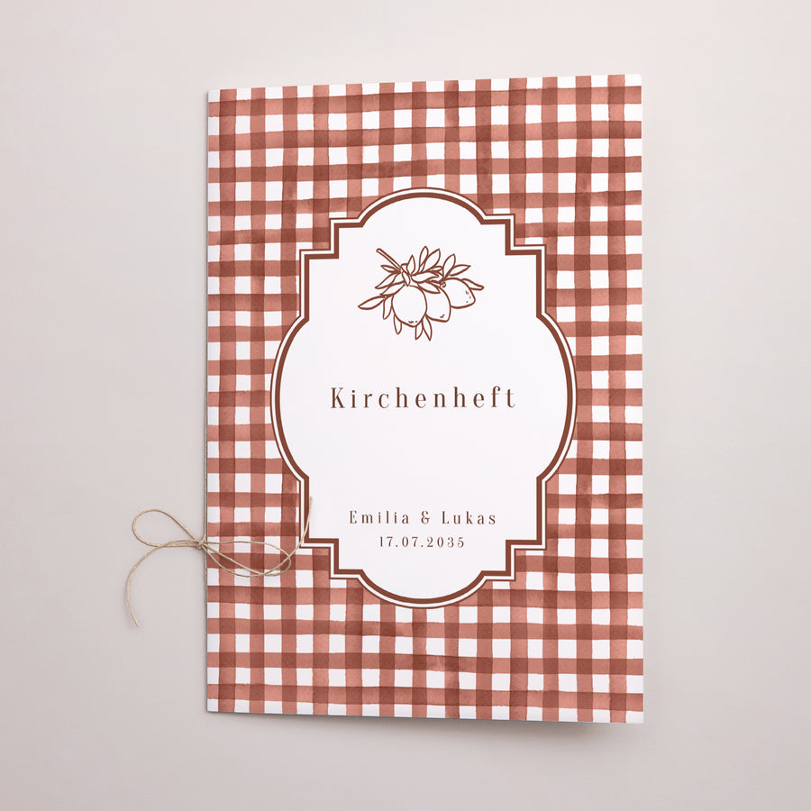 Kirchenheft Hochzeit Doppelflügel Liebliche Liebe foto