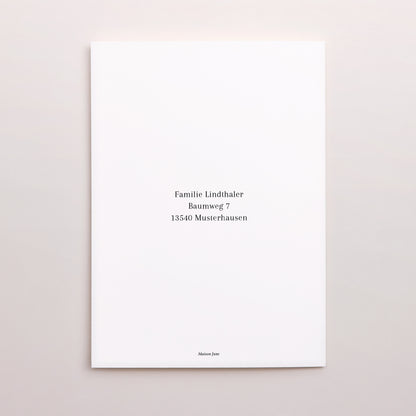 Geburtskarten Doppelflügelporträt Erinnerungen zum Schätzen foto N° 3