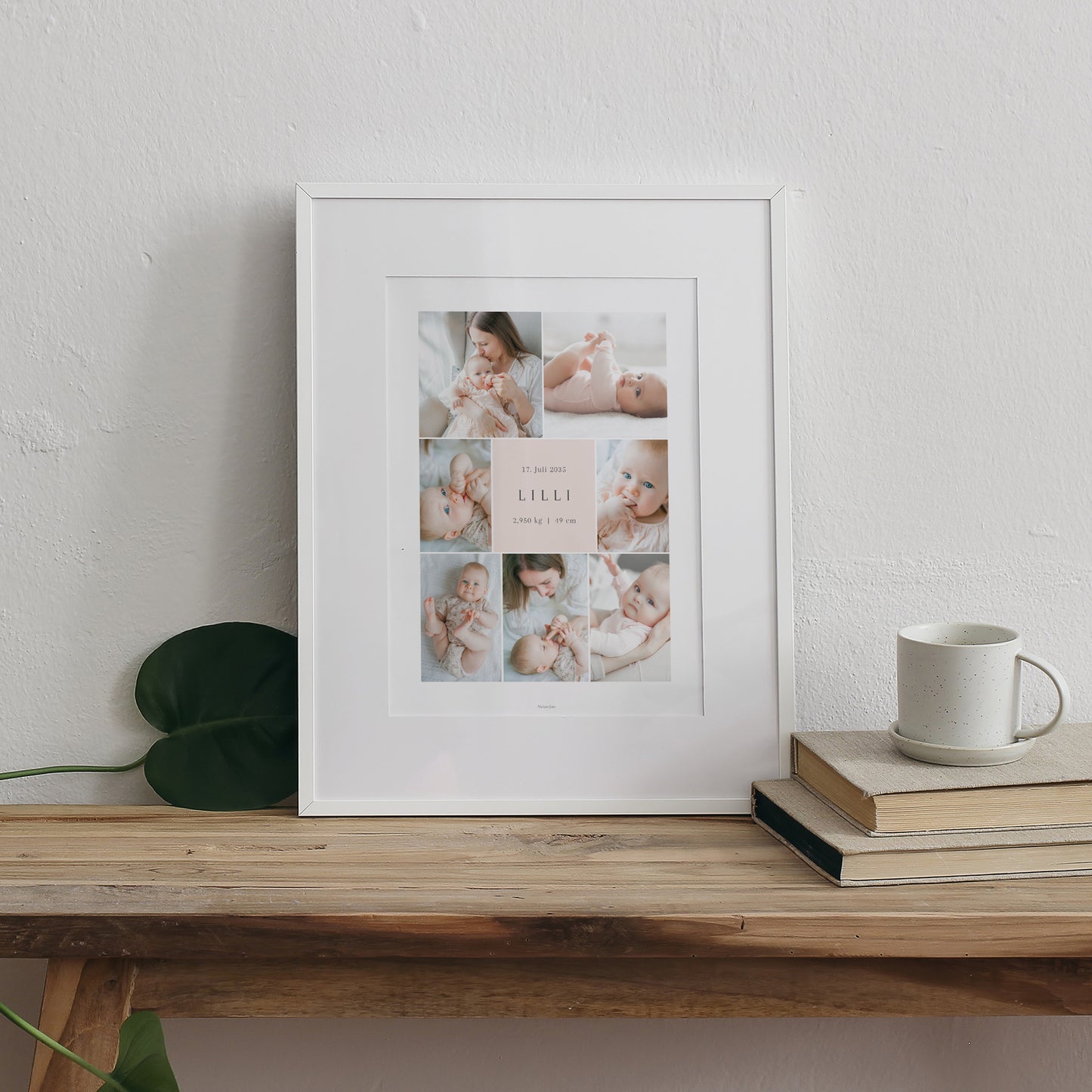 Poster Geburt Porträt Fragmente der Süße foto N° 3