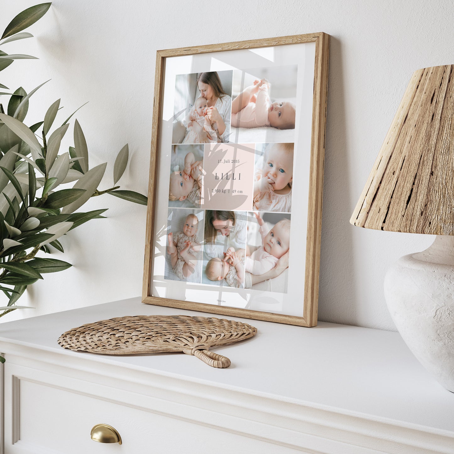 Poster Geburt Porträt Fragmente der Süße foto N° 5