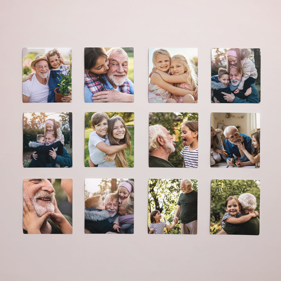 Magnet Objekte Pack mit 12, magnetisch Der beste Opa der Welt foto