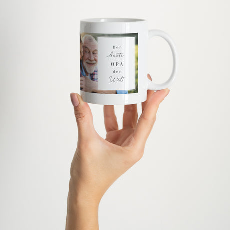 Tasse Objekte Weiß Der beste Opa der Welt