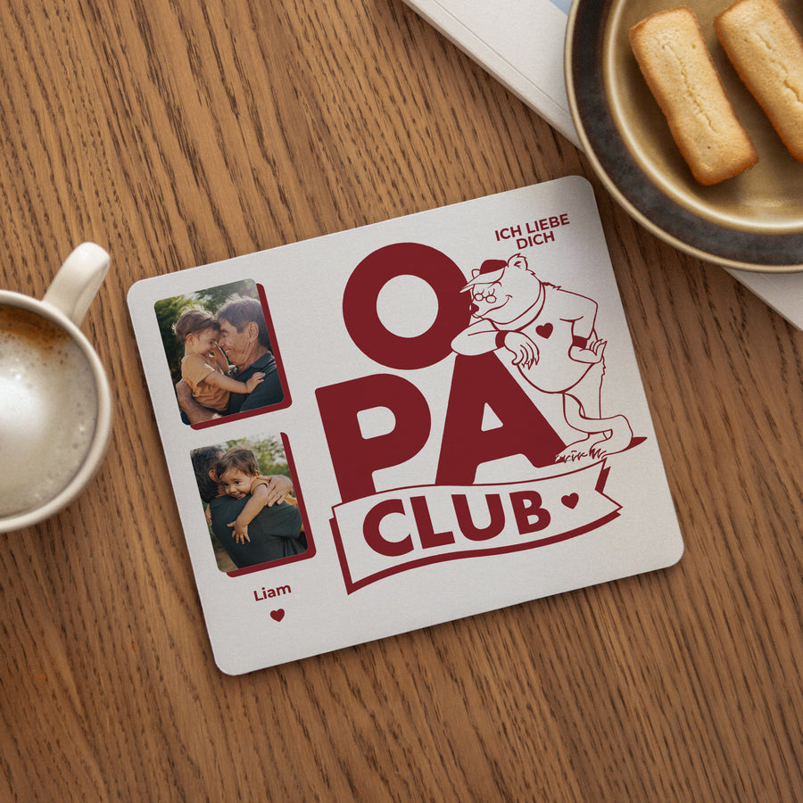 Mousepad Objekte Rechteck Opa Bär Club foto