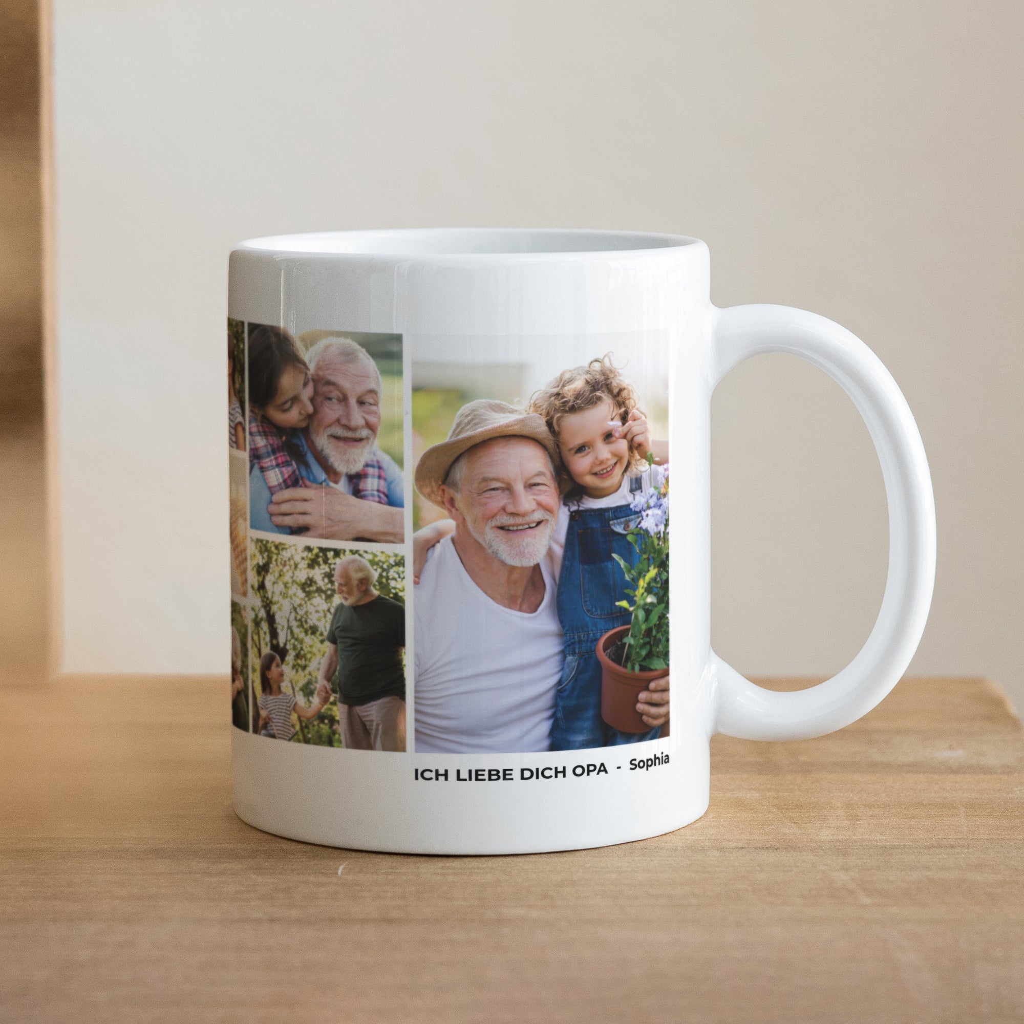 Tasse Objekte Weiß Unsere schönsten Momente foto N° 1