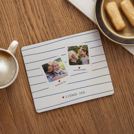 Mousepad Objekte Rechteck Opa Huhn foto