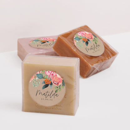 Sticker Geburt Rund Baby Bloom foto N° 2