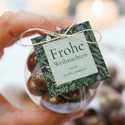 weihnachtskugeln zum befuellen