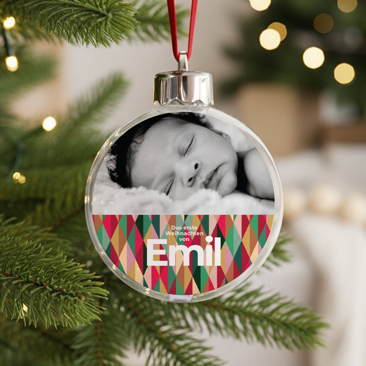 Weihnachtskugel Weihnachten Runde Weihnachten der Geburt foto N° 1
