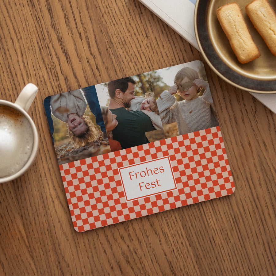 Mousepad Weihnachten Rechteck Weihnachtszauber foto