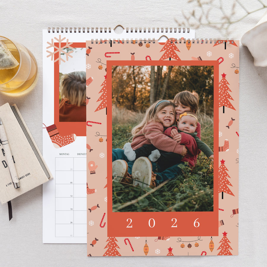 Kalender Weihnachten Wandgemälde A3 Wertvolle Momente foto